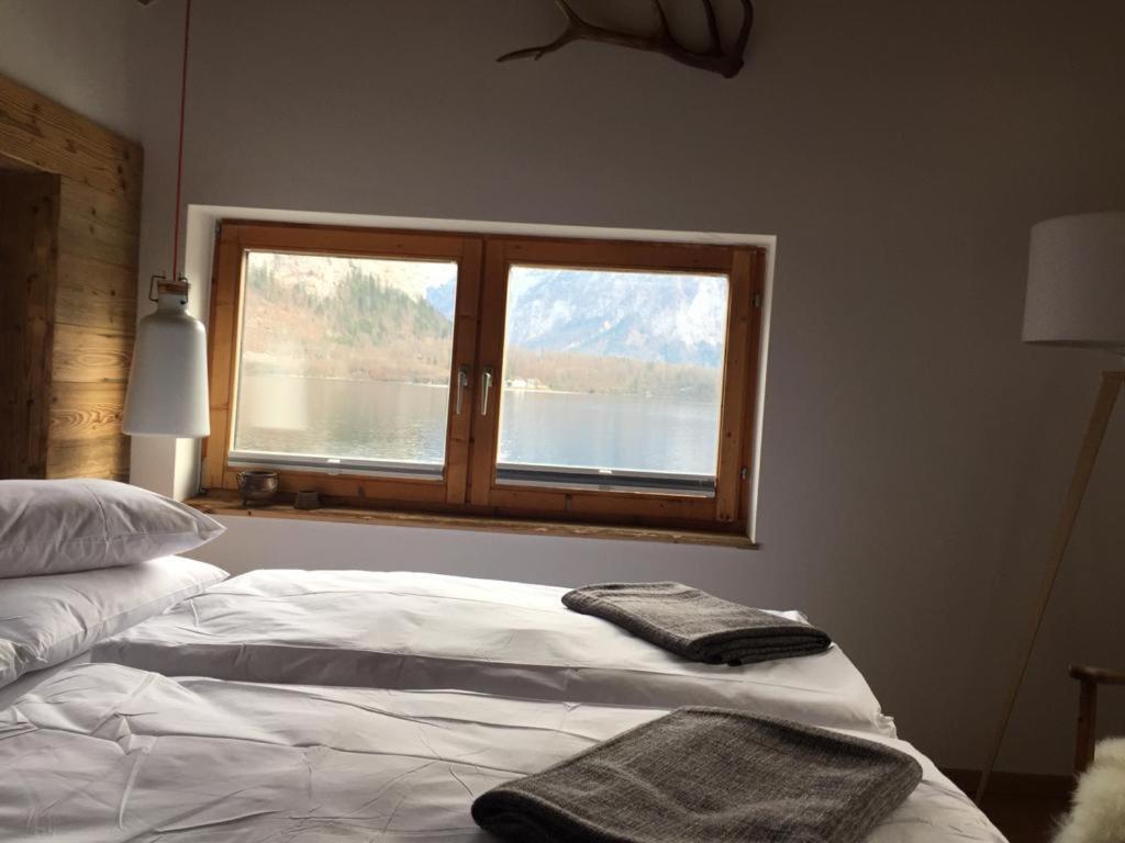 Bootshaus Am Hallstaetter See ハルシュタット エクステリア 写真