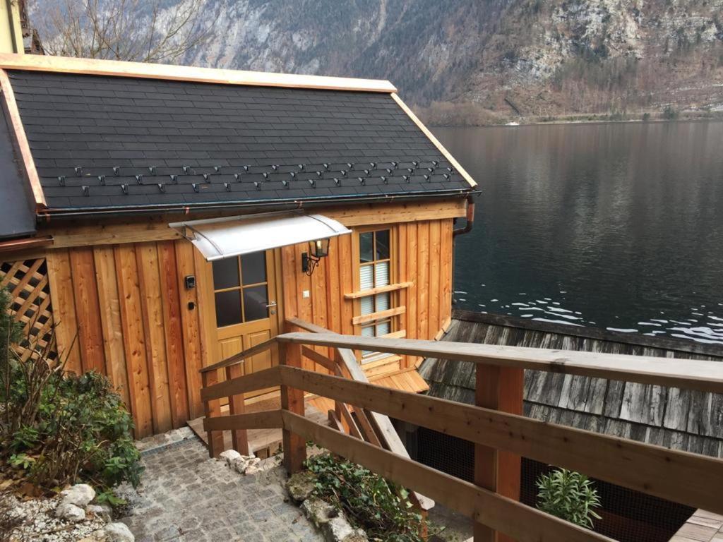 Bootshaus Am Hallstaetter See ハルシュタット エクステリア 写真