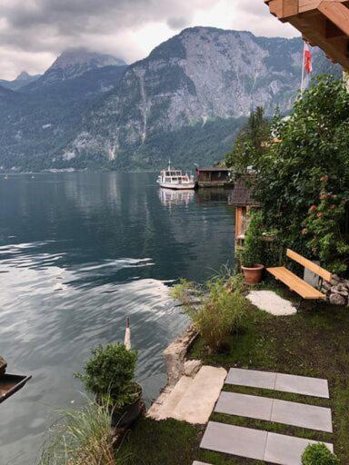 Bootshaus Am Hallstaetter See ハルシュタット エクステリア 写真